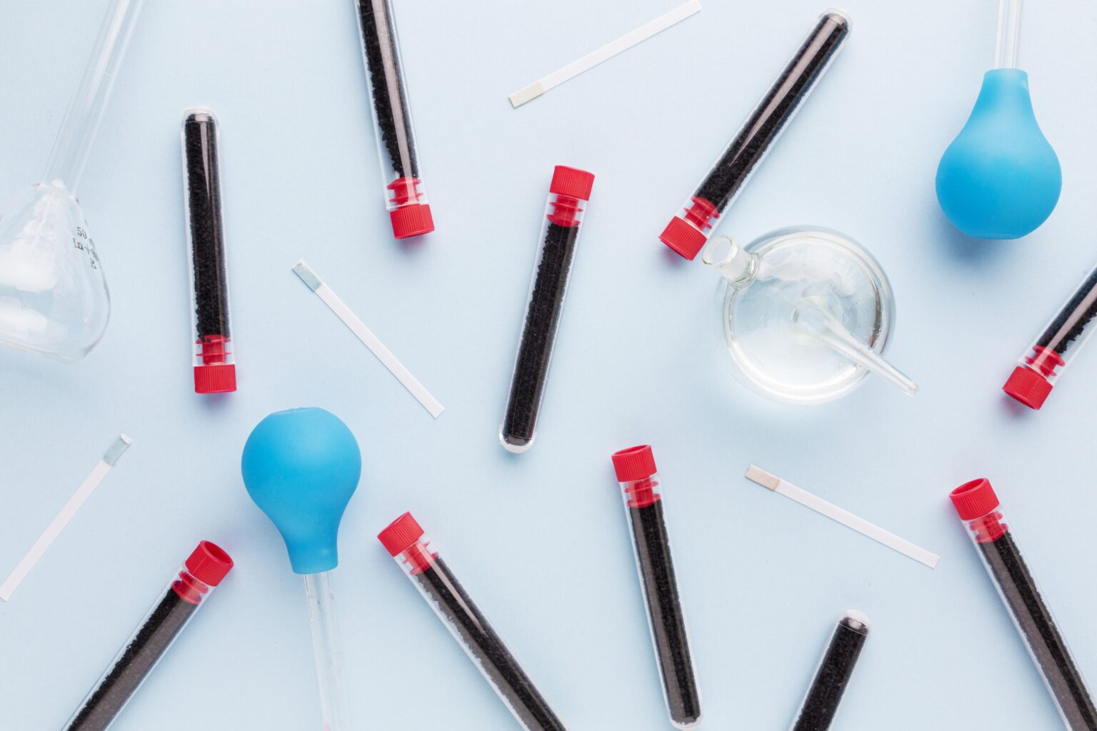 White Blood Cells - Syringes and Samples
