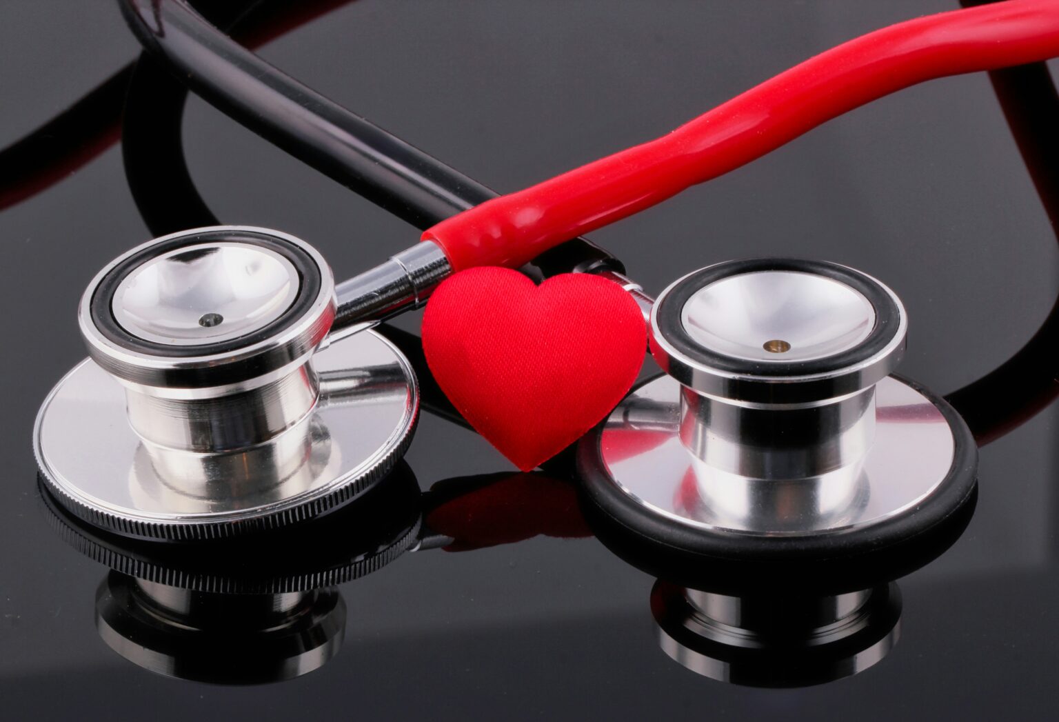 Stethoscope and heart